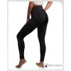 imageSpyder Womens Activewear Legging  Poly Span Knit UPF 50 High Waisted Tummy Control Printed Athletic Legging Sizes SXLBlack