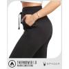 imageSpyder Womens Athletic Jogger Sweatpants  Soft Stretch Fleece High Waisted Joggers with Pockets SXL Plus Sizes 1X3XBlack