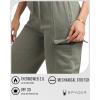 imageSpyder Womens Cargo Sweatpants  Cozy Fleece Joggers for Women with Adjustable Drawstring Waist and Pockets Sizes SXLAgave
