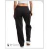 imageSpyder Womens Cargo Sweatpants  Cozy Fleece Joggers for Women with Adjustable Drawstring Waist and Pockets Sizes SXLBlack