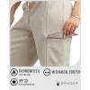 imageSpyder Womens Cargo Sweatpants  Cozy Fleece Joggers for Women with Adjustable Drawstring Waist and Pockets Sizes SXLSandstorm