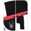 imageSpyder Womens Cotton Legging  Soft High Waisted 4Way Stretch Wide Waistband Ankle Jersey Legging Sizes S3XBlack