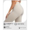 imageSpyder Womens Cotton Legging  Soft High Waisted 4Way Stretch Wide Waistband Ankle Jersey Legging Sizes S3XSandstorm