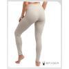 imageSpyder Womens Cotton Legging  Soft High Waisted 4Way Stretch Wide Waistband Ankle Jersey Legging Sizes S3XSandstorm