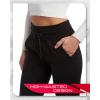 imageSpyder Womens Jogger Sweatpants  High Waisted Fleece Lined Athletic Joggers with Pockets for Casual Workout Sizes SXLBlack