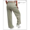 imageSpyder Womens Wide Leg Pants  Cozy Harmony Soft Scuba Double Knit Casual Sweatpants with Drawstring Waistband Sizes SXLLight Olive