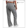 imageSpyder Womens Wide Leg Pants  Soft Sweater Terry Fleece Casual Sweatpants with Drawstring Waist and Pockets Sizes SXLBlack