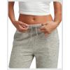 imageSpyder Womens Wide Leg Pants  Soft Sweater Terry Fleece Casual Sweatpants with Drawstring Waist and Pockets Sizes SXLLight Olive