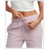 imageSpyder Womens Wide Leg Pants  Soft Sweater Terry Fleece Casual Sweatpants with Drawstring Waist and Pockets Sizes SXLLilac