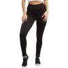 imageSpyder Womens Active Leggings  Soft Fleece Bonded Tights with Zip Stash Pocket HighWaisted Leggings for Women SizesSXLBlack