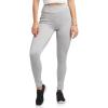 imageSpyder Womens Active Leggings  Soft Fleece Bonded Tights with Zip Stash Pocket HighWaisted Leggings for Women SizesSXLLight Heather Grey