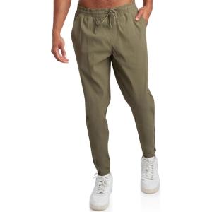 imageSpyder Mens Golf Pants  Lightweight Stretch Golf Pants Men with Drawstring ampamp Pockets  Athletic Nylon Joggers for MenOlive