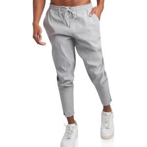 imageSpyder Mens Golf Pants  Lightweight Stretch Golf Pants Men with Drawstring ampamp Pockets  Athletic Nylon Joggers for MenSilver