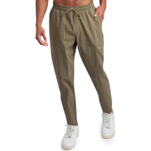 imageSpyder Mens Golf Pants  Lightweight Stretch Wind and Water Resistant Tech Work Dress Pants for Golf Hiking Athleisure SXLOlive
