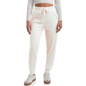 imageSpyder Womens Brushed Fleece Jogger Sweatpants  Cozy Ribbed Knit Lounge Fashion Joggers with Drawstring and Pockets SXLPearl