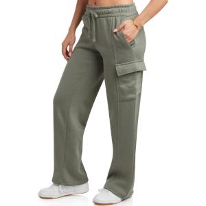 imageSpyder Womens Cargo Sweatpants  Cozy Fleece Joggers for Women with Adjustable Drawstring Waist and Pockets Sizes SXLAgave