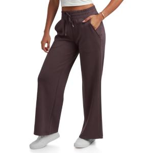 imageSpyder Womens Wide Leg Pants  Cozy Harmony Soft Scuba Double Knit Casual Sweatpants with Drawstring Waistband Sizes SXLEspresso