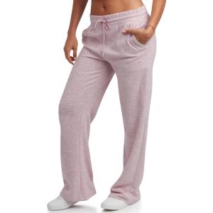 imageSpyder Womens Wide Leg Pants  Soft Sweater Terry Fleece Casual Sweatpants with Drawstring Waist and Pockets Sizes SXLLilac