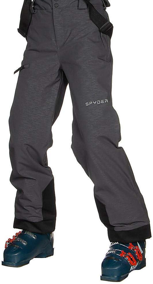 imageSpyder Boys Boys Propulsion Ski PantsLinear Emboss Ebony