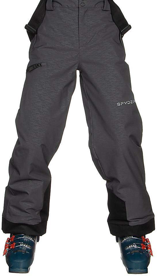 imageSpyder Boys Boys Propulsion Ski PantsLinear Emboss Ebony