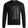 imageSpyder Mens Active Sweatshirt  Athletic Performance Fleece Classic Crewneck Pullover Sweatshirt for Men Sizes SXXLBlack