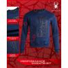 imageSpyder Mens Active Sweatshirt  Athletic Performance Fleece Classic Crewneck Pullover Sweatshirt for Men Sizes SXXLBlue