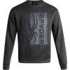 imageSpyder Mens Active Sweatshirt  Athletic Performance Fleece Classic Crewneck Pullover Sweatshirt for Men Sizes SXXLCharcoal Heather