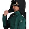 imageSpyder Mens Copper Insulated Ski Snow Hooded JacketCypress Green