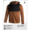 imageSpyder Mens Fleece Jacket  Performance Full Zip Sweater Jackets for Men  Outdoor Hiking Workout Mens Lightweight JacketsWheat Brown
