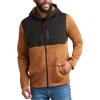 imageSpyder Mens Fleece Jacket  Performance Full Zip Sweater Jackets for Men  Outdoor Hiking Workout Mens Lightweight JacketsWheat Brown