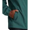 imageSpyder Mens Pitch Shell Packable Windbreaker JacketCypress Green