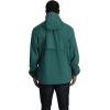 imageSpyder Mens Pitch Shell Packable Windbreaker JacketCypress Green