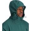imageSpyder Mens Pitch Shell Packable Windbreaker JacketCypress Green