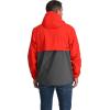 imageSpyder Mens Pitch Shell Packable Windbreaker JacketVolcano
