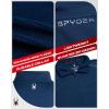 imageSpyder Mens Quarter Zip Pullover Sweatshirt  Athletic Fleece Sweater Quarter Zip Pullover Men  Mock Neck Sweatshirt for MenEstate Blue Zip