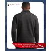 imageSpyder Mens Quarter Zip Pullover Sweatshirt  Grid Fleece Sweater Workout Shirts for Men  Quarter Zip Pullover Men ApparelBlack