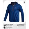 imageSpyder Mens Sweatshirt  Lightweight Athletic Half Zip Pullover Mens Hoodies  UPF 30 Dry Fit Long Sleeve Sun Shirts for MenBlue