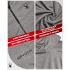 imageSpyder Mens Sweatshirt  Lightweight Athletic Half Zip Pullover Mens Hoodies  UPF 30 Dry Fit Long Sleeve Sun Shirts for MenGrey