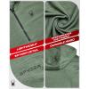imageSpyder Mens Sweatshirt  Lightweight Athletic Half Zip Pullover Mens Hoodies  UPF 30 Dry Fit Long Sleeve Sun Shirts for MenSpruce Green