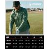 imageSpyder Mens Sweatshirt  Lightweight Athletic Half Zip Pullover Mens Hoodies  UPF 30 Dry Fit Long Sleeve Sun Shirts for MenSpruce Green