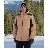 imageSpyder Mens Vertex Insulated Ski Snow Hooded Snow JacketTannin