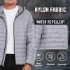 imageSpyder Packable Puffer Jacket Men with Hood Lightweight Winter Jackets for MenPewter