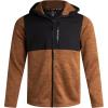 imageSpyder Mens Fleece Jacket  Performance Full Zip Sweater Jackets for Men  Outdoor Hiking Workout Mens Lightweight JacketsWheat Brown