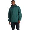 imageSpyder Mens Pitch Shell Packable Windbreaker JacketCypress Green
