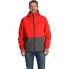 imageSpyder Mens Pitch Shell Packable Windbreaker JacketVolcano