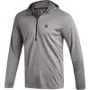 imageSpyder Mens Sweatshirt  Lightweight Athletic Half Zip Pullover Mens Hoodies  UPF 30 Dry Fit Long Sleeve Sun Shirts for MenGrey