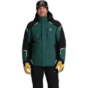 imageSpyder Mens Copper Insulated Ski Snow Hooded JacketCypress Green