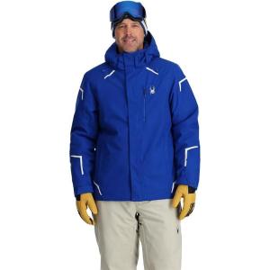 imageSpyder Mens Copper Insulated Ski Snow Hooded JacketElectric Blue