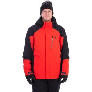 imageSpyder Mens Copper Insulated Ski Snow Hooded JacketVolcano Black