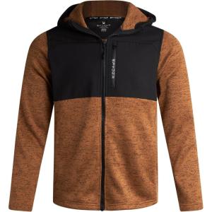 imageSpyder Mens Fleece Jacket  Performance Full Zip Sweater Jackets for Men  Outdoor Hiking Workout Mens Lightweight JacketsWheat Brown